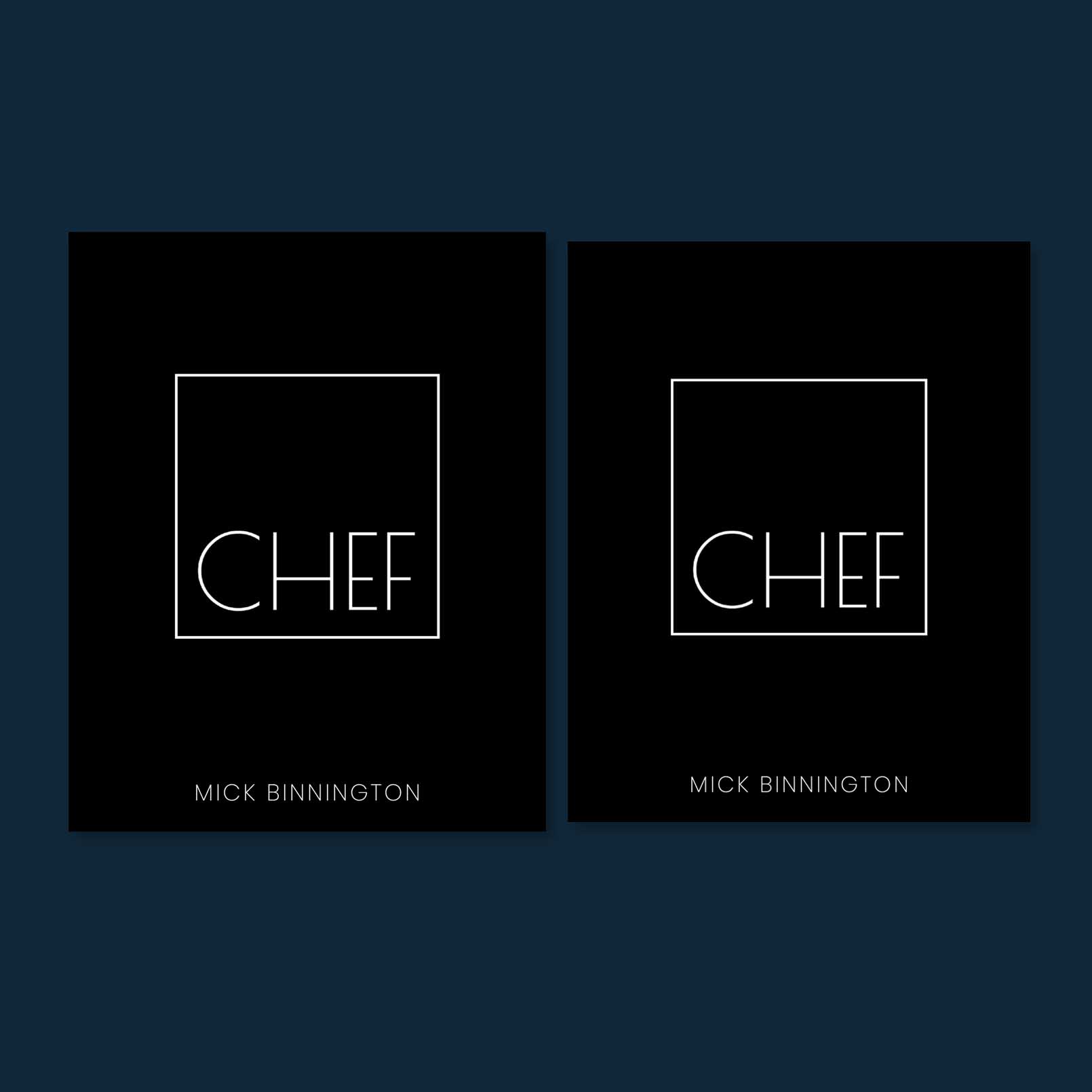 CHEF by Mick Binnington