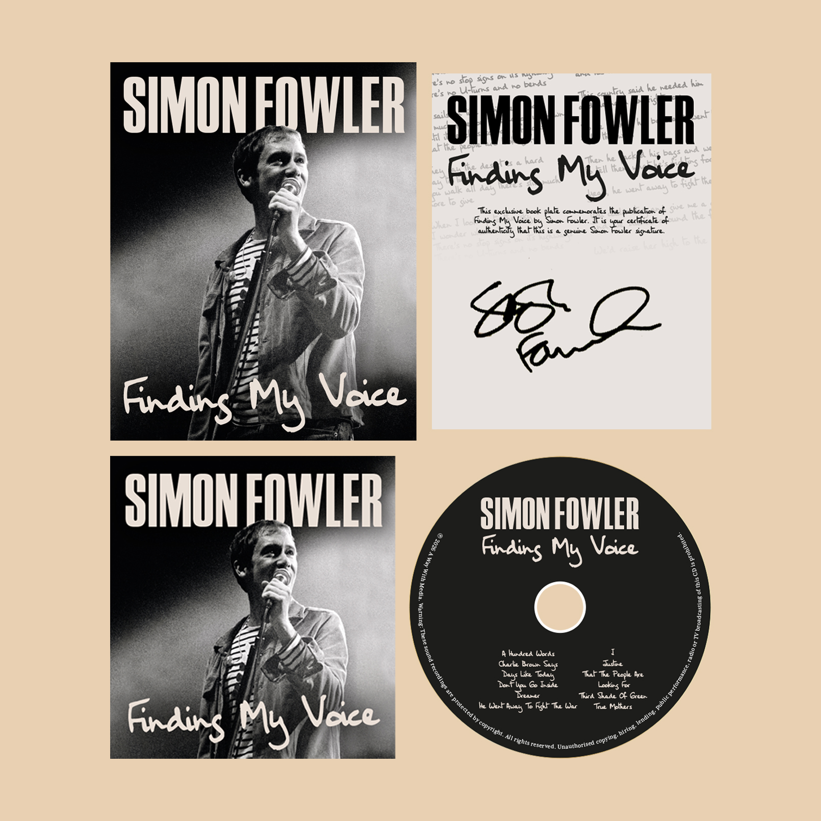 Simon Fowler - Finding My Voice - Luxe Edition
